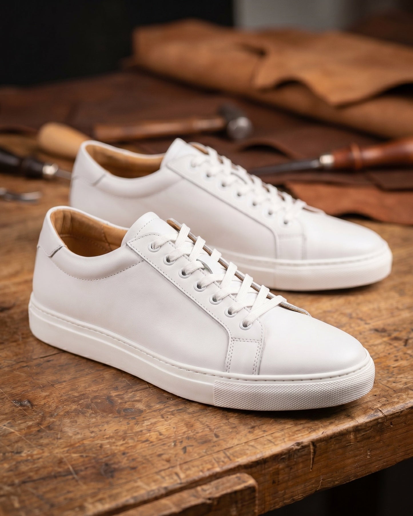 Antonio Leather Sneaker